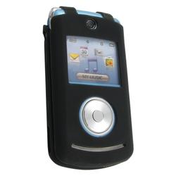 Eforcity Silicone Skin Case for LG VX8560 Chocolate 3, Black by Eforcity