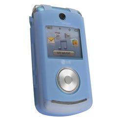 Eforcity Silicone Skin Case for LG VX8560 Chocolate 3, Light Blue by Eforcity
