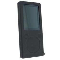 Eforcity Silicone Skin Case for Microsoft Zune 4GB / 8GB, Black by Eforcity