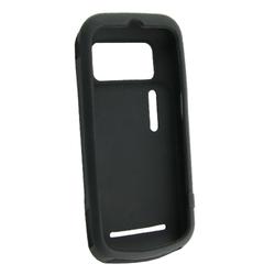 Eforcity Silicone Skin Case for Motorola ZN5 Zine - Black by Eforcity