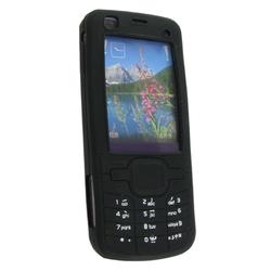 Eforcity Silicone Skin Case for Nokia 6220 Classic, Black by Eforcity