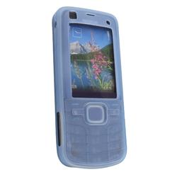 Eforcity Silicone Skin Case for Nokia 6220 Classic, Blue by Eforcity