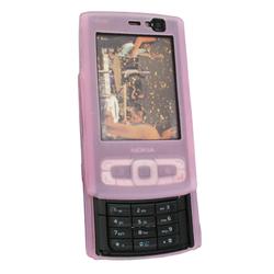 Eforcity Silicone Skin Case for Nokia N95 8GB, Pink by Eforcity