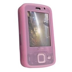 Eforcity Silicone Skin Case for Nokia N96, Pink by Eforcity