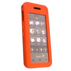 Eforcity Silicone Skin Case for Samsung M800 Instinct, Orange by Eforcity