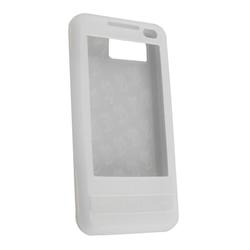 Eforcity Silicone Skin Case for Samsung Omnia i900, Clear White - by Eforcity