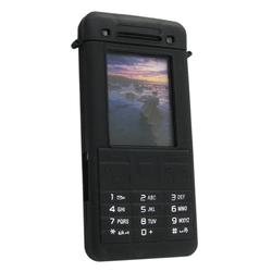 Eforcity Silicone Skin Case for Sony Ericsson C902, Black by Eforcity
