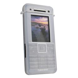 Eforcity Silicone Skin Case for Sony Ericsson C902, Clear White by Eforcity