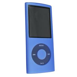Eforcity Silicone Skin Case for iPod Gen4 Nano, Blue by Eforcity