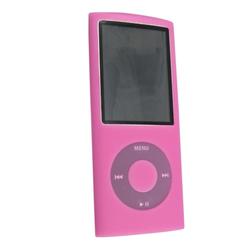 Eforcity Silicone Skin Case for iPod Gen4 Nano, Hot Pink by Eforcity