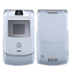 Eforcity Silicone Skin Clear - Motorola Razr V3, V3c, V3i