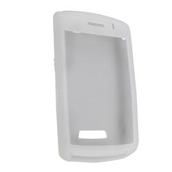 Eforcity Silicone Skin Protective Cover Guard Shield Case for Blackberry 9500 Storm, Clear White by Eforcity