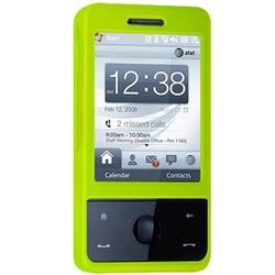 Wireless Emporium, Inc. Snap-On Rubberized Protector Case for HTC Fuze (Lime Green)