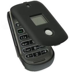 Wireless Emporium, Inc. Snap-On Rubberized Protector Case for Motorola VU204 (Black)