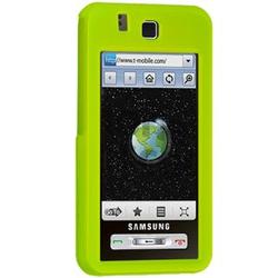 Wireless Emporium, Inc. Snap-On Rubberized Protector Case for Samsung Behold T919 (Lime Green)