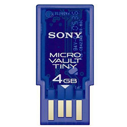 Sony 4GB Micro Vault Tiny USB Flash Drive