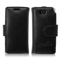 BoxWave Corporation Sony Ericsson Xperia X1 Designio Leather Case (Horizontal Flip Cover)