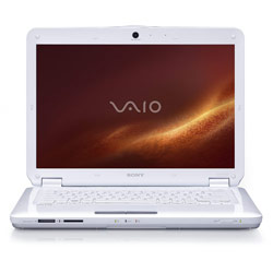 Sony VAIO CS Series CS118E/W Laptop Intel Core 2 Duo P8400 2.26 GHz, 3GB, 320GB Serial ATA, 14.1 WXGA, DVD RW ( R DL), 802.11a/g/n, Microsoft Windows Vista Hom