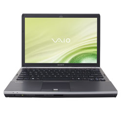 Sony VAIO Laptop Intel Core 2 Duo T5800 2.0G, 4GB, 250GB, 13.3 WXGA, DVDRW, Bluetooth, Windows Vista Home Premium (Black)