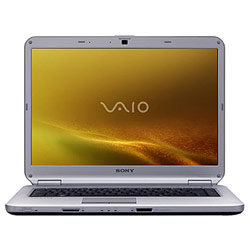 Sony VAIO NS Series NS105NS Notebook Intel Core 2 Duo T5870 2.0GHz, 1GB PC2-5300, 160GB SATA HDD, DVD RW, 15.4 WXGA, Intel GMA 4500MHD, Gigabit LAN, Modem, Ath