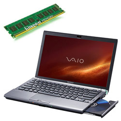 SONY VAIO RETAIL PRODUCTS Sony VAIO Z530N/B Notebook, Intel Core 2 Duo P8600 2.40GHz, 2GB DDR3 SDRAM, 250GB SATA HDD, 13.1 LCD, DVD R DL/DVD RW/RAM, 802.11a/b/g/n, Bluetooth, Windows Vi