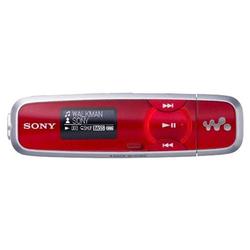 Sony Walkman NWZ-B135FRED 2GB Flash MP3 Player - FM Tuner, FM Recorder, Voice Recorder - 2GB Flash Memory - LCD - Red