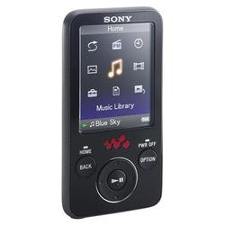Sony Walkman NWZ-E436FBLK 4GB Flash Portable Media Player - Audio Player, Video Player, Photo Viewer, FM Tuner - 2 Active Matrix TFT Color LCD - 4GB Flash Memo