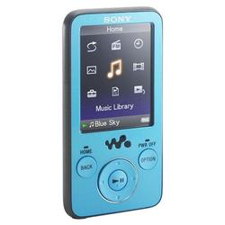 Sony Walkman NWZ-E436FBLU 4GB Flash Portable Media Player - Audio Player, Video Player, Photo Viewer, FM Tuner - 2 Active Matrix TFT Color LCD - 4GB Flash Memo