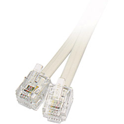 Southwestern Bell Line Cord - 12ft - Ivory