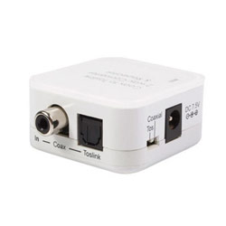 STARTECH.COM StarTech Two Way Digital Coax to Toslink Audio Converter Repeater