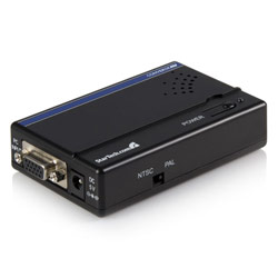 STARTECH.COM Startech High Resolution VGA to Composite or S-Video Converter