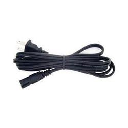 Steren 6ft Non-Polarized Power Cord - 120V AC - 6ft - Black