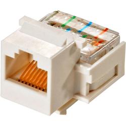 Steren Cat. 3 RJ-45 Keystone Modular Jack - Network Connector - RJ-45 (310-108WH)