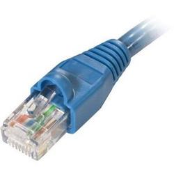 Steren Flush-Mold Cat. 5E UTP Patch Cord - 1 x RJ-45 - 1 x RJ-45 - 100ft - Blue