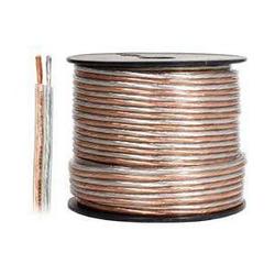 Steren Speaker Cable - 1 x Bare wire - 1 x Bare wire - 100ft - Black