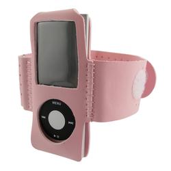 Eforcity Suede Armband for iPod Gen4 Nano, Pink by Eforcity