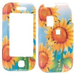 Wireless Emporium, Inc. Sunflowers Snap-On Protector Case Faceplate for Samsung Glyde SCH-U940