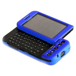 IGM T-Mobile G1 Google Blue Hard Rubber Case+Screen Protector LCD Guard