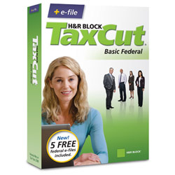 H&R BLOCK TAXCUT 2008 Basic + efile