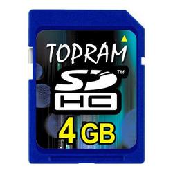 TOPRAM Technology TOPRAM 4GB SDHC Card