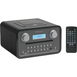 Tangent Cinque CD Player and AM/FM Clock Radio - Black