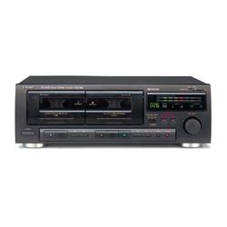 TEAC Teac W-600R Dual Auto-Reverse Cassette Deck with One-Touch Record and High-Speed Dubbing
