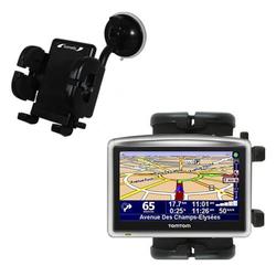 Gomadic TomTom ONE XL Regional Flexible Car Windshield Holder - Brand