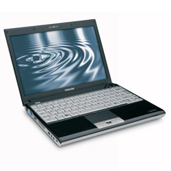 Toshiba Portege A605-P210 Notebook Intel Core 2 Duo Processor SU9400/ Memory:3GB / HD:320GB / Proc. Speed 1.4GHz / Display:12.1 TruBrite TFT, Resolution: 128