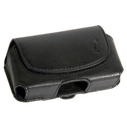 IGM Tracfone Motorola W175 New Black Leather Pouch Case