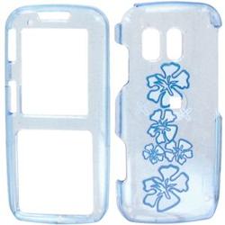 Wireless Emporium, Inc. Trans. Blue Hawaii Snap-On Protector Case Faceplate for Samsung Rant SPH-M540