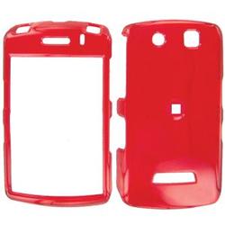 Wireless Emporium, Inc. Trans. Red Snap-On Protector Case Faceplate for Blackberry Storm 9530