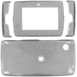 Wireless Emporium, Inc. Trans. Smoke Snap-On Protector Case Faceplate for Sidekick 2008
