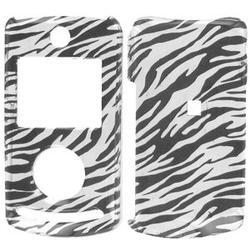 Wireless Emporium, Inc. Trans. Zebra Snap-On Protector Case Faceplate for LG Chocolate 3 VX8560