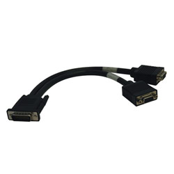 Tripp Lite DMS59 to (2) VGA Female Splitter Cable - 1ft
